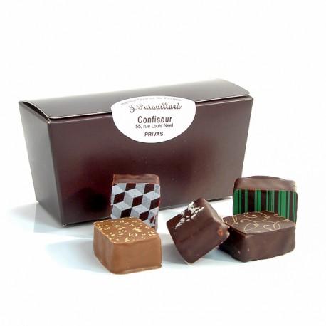 Ballotin de chocolats fins assortis MOF JF Patouillard 100g