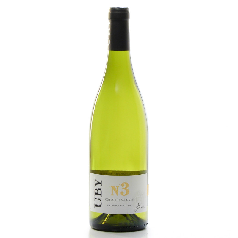 Domaine UBY Colombard Ugni Blanc N°3 IGP Côtes de Gascogne 2018 75 cl