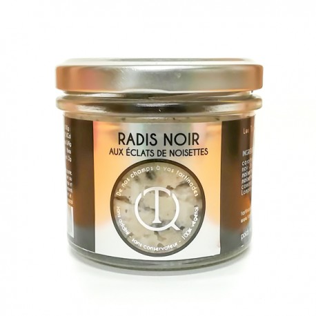 Tartinade de radis noir aux éclats de noisettes 100g