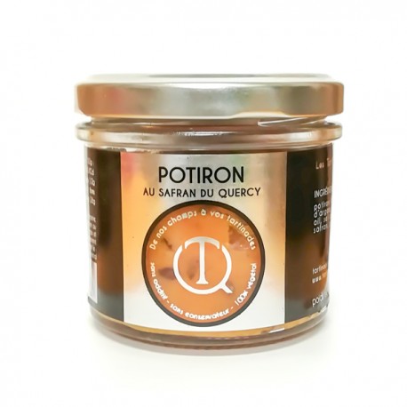 Tartinade de potiron au safran du Quercy 100g