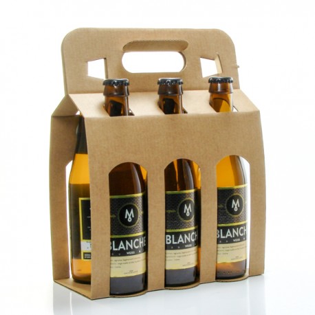 Pack de 6 bières blanches Brasserie Michard 6 x 33cl