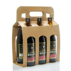 Pack de 6 bières brunes Brasserie Michard 6 x 33cl