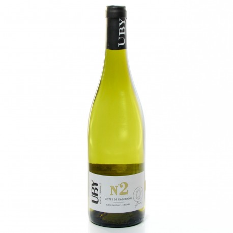 Domaine UBY Chenin Chardonnay n°2 IGP Côtes de Gascogne Blanc 2018