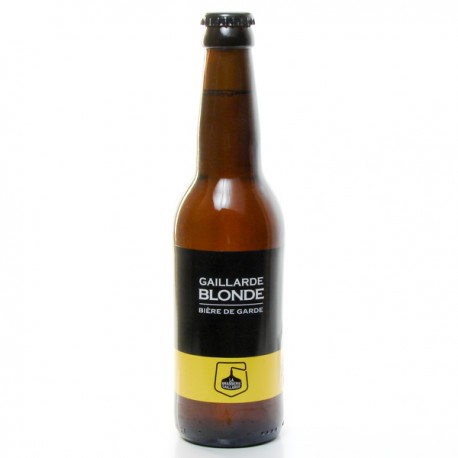 Bière blonde artisanale Brasserie Gaillarde, 33cl