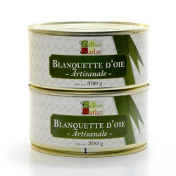 Lot de 2 Blanquettes d'Oie Artisanale 300g soit 600g
