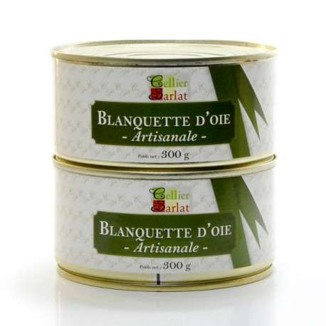 Lot de 2 Blanquettes d'Oie Artisanale 300g soit 600g