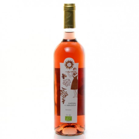 Château Miaudoux AOC Bergerac Rose 2018 BIO 75cl