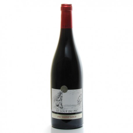 Château Puech Haut Le Loup du Pic AOP Pic Saint Loup Rouge 2017 75cl