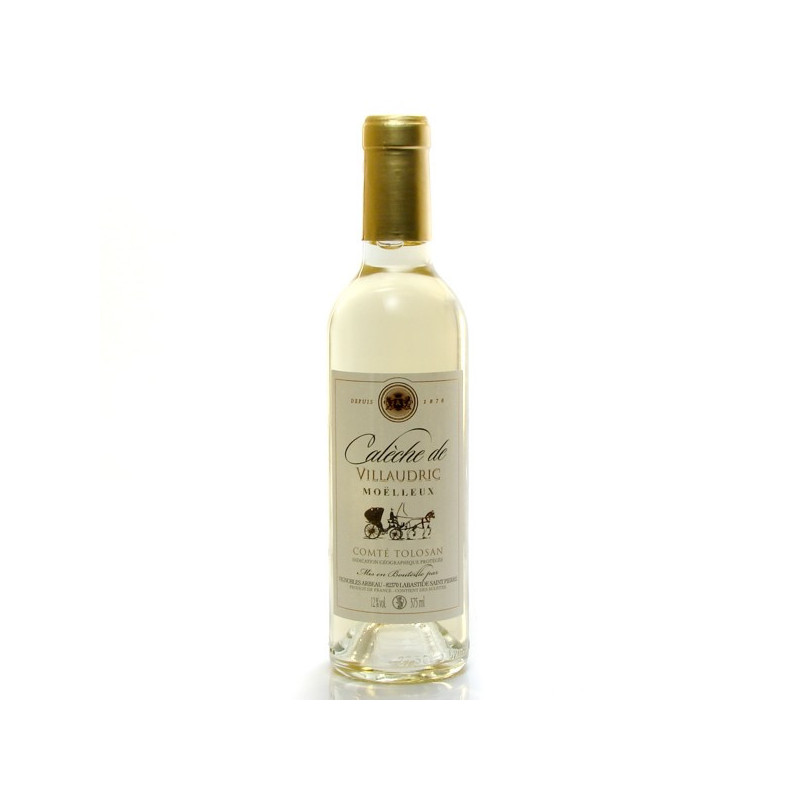 Vignobles Arbeau Calèche de Villaudric AOC Côtes du Tarn Blanc Moelleux 37.5cl Vignobles Arbeau Calèche de Villaudric AOC Côtes du Tarn Blanc Moelleux 37.5cl