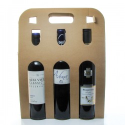 Coffret 3 bouteilles de Vin du Monde 3x75cl