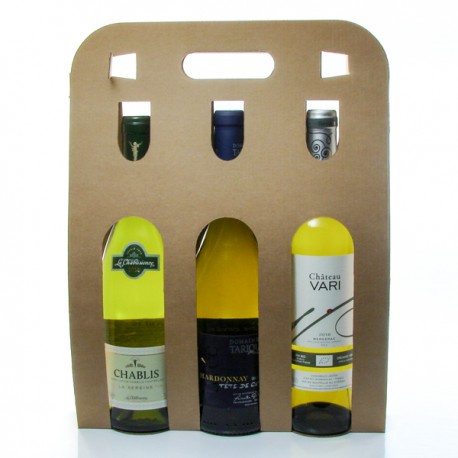 Coffret 3 Bouteilles de Vin Blanc Sec 3x75cl