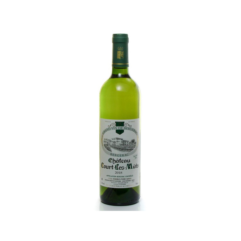 Château Court les Mûts AOC Bergerac Sec 2018, 75cl Château Court les Mûts AOC Bergerac Sec 2018, 75cl