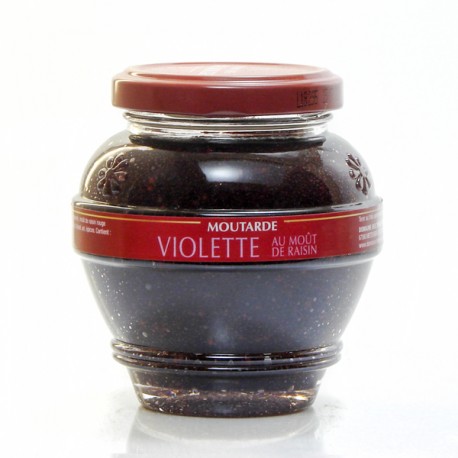 Moutarde Violette au Moût de Raisin 200g