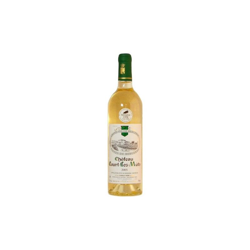 Château Court les Muts 2007 AOC Côtes de Bergerac Moelleux, 75cl