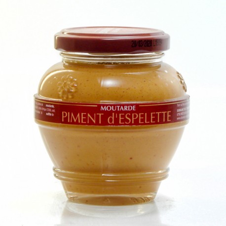 Moutarde au Piment d'Espelette 200g