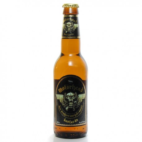 Bière Suède Motorhead Bastards Blonde 33cl