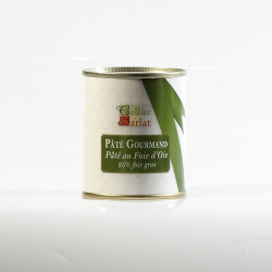 Paté gourmand au foie d'oie 25%, 200g