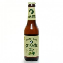 Biere Belgique Grisette blonde BIO et sans GLUTEN 25cl