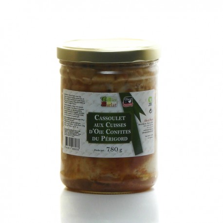 Cassoulet aux Cuisses d'Oie Confites du Périgord 780g