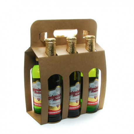 Pack de 6 Bières République Tchèque Budweiser Blonde 33cl x 6