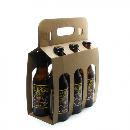 Pack de 6 bières de Belgique Cuvée des Trolls Blonde 6 x 25cl