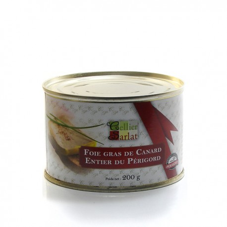 Foie gras de Canard Entier IGP Périgord 200g