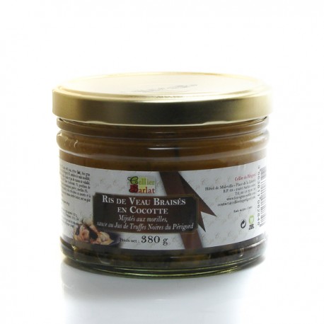 Ris de veau aux morilles et jus de truffes 380g