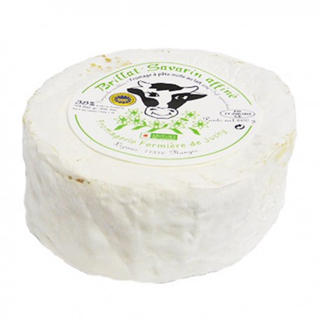 Brillat Savarin Fermier 600g (au lait cru fermier de vache 35%MG produit fini)