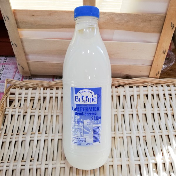 Lait Demi-écrémé - 1L