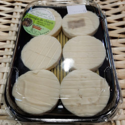Cabécous au Lait Cru de Chèvre Chevrerie du Lac du Roudet 6x35g soit 210g