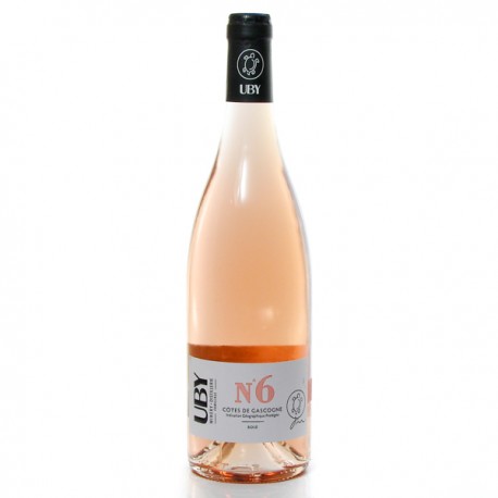 Domaine UBY Rosé N°6 IGP Côtes de Gascogne 2019 75cl