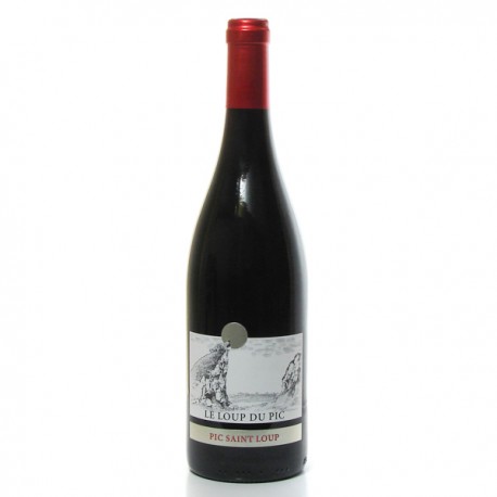 Château Puech Haut Le Loup du Pic AOP Pic Saint Loup Rouge 2018 75cl