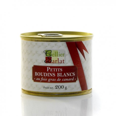 Boudins Blancs au Foie Gras 200g