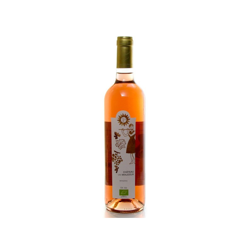 Château Miaudoux AOC Bergerac Rose BIO 2019 75 cl