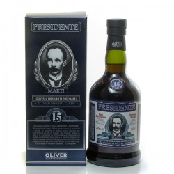 Rhum République Dominicaine Présidente Marti Solera 15 40° 70cl