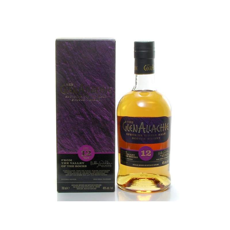 Whisky Ecosse Glenallachie 12 ans Single Malt 46° 70 cl