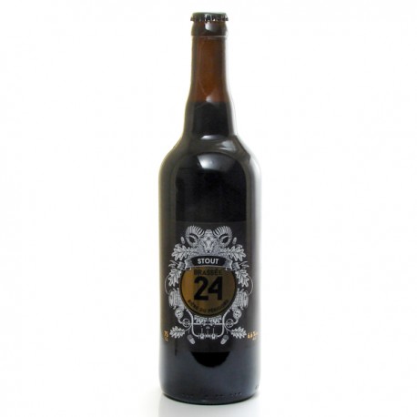 Bière Brassée 24 Stout Brasserie Artisanale de Sarlat 75cl