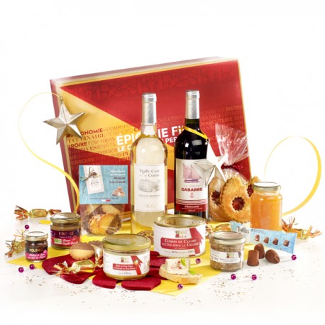 Super PROMOTIONS Le COLIS GOURMAND foie gras Coffrets cadeaux noel ▷