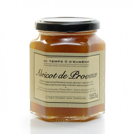 Confiture artisanale aux abricots de Provence, 325g