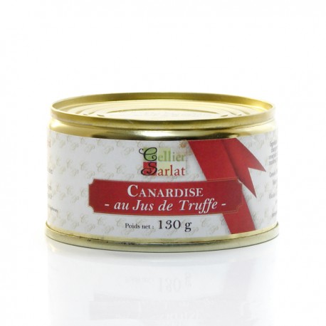 Canardise au jus de truffe 20% Foie Gras 130g