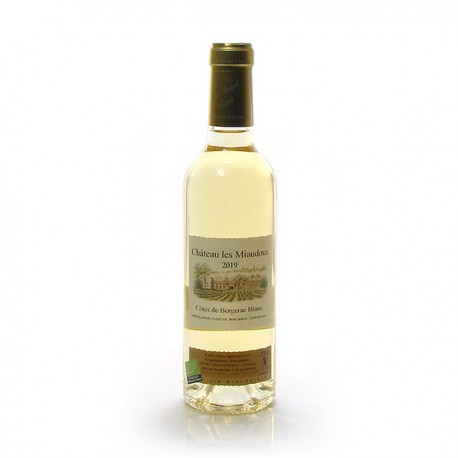 Château Miaudou AOC Côtes de Bergerac Moelleux BIO 2019 37,5cl