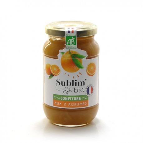 Confiture BIO aux 2 Agrumes 320g