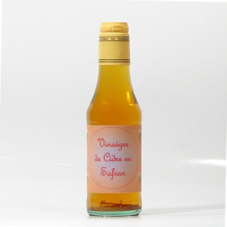 Vinaigre de Cidre au Safran, 25 cl