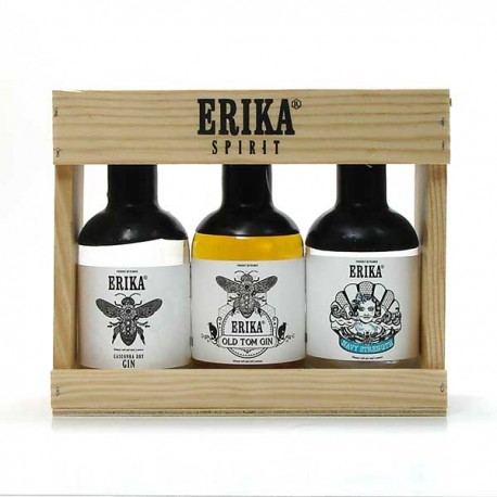 Coffret de 3 Gins 20cl : Dry 45%, Navy 57%, et Printemps 40% soit 60cl