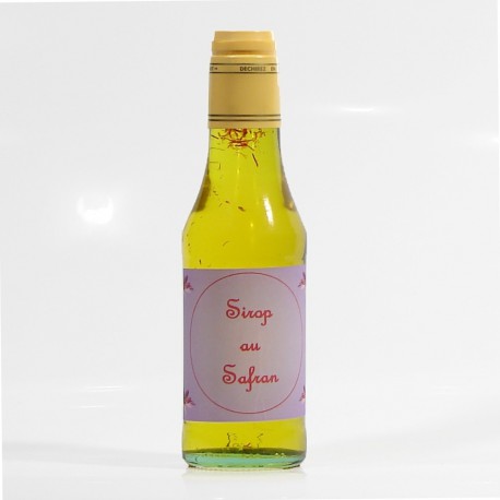 Sirop au Safran, 25 cl