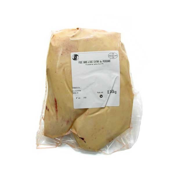 Lobe de foie gras d'oie cru du Périgord
