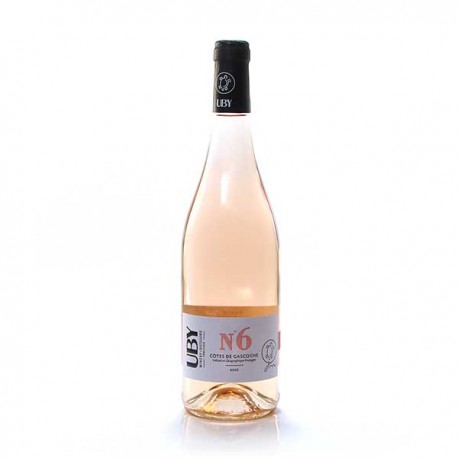 Domaine Uby Rosé N°6 IGP Côtes de Gascogne 2020 75cl