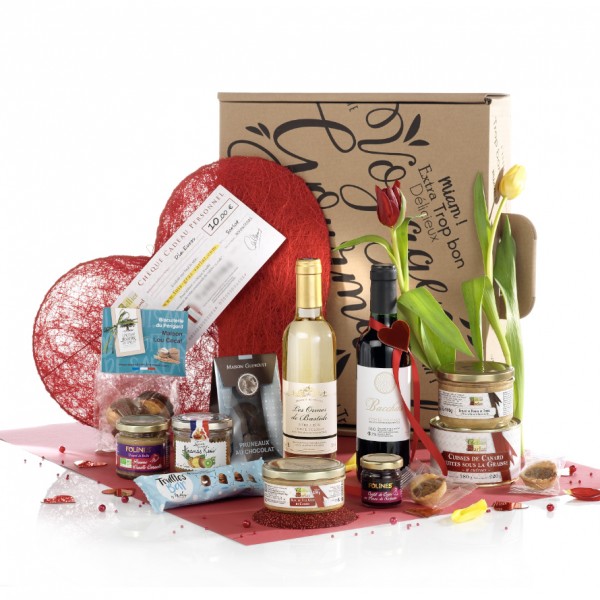 Box cadeau Saint-Valentin – Coffret cadeau