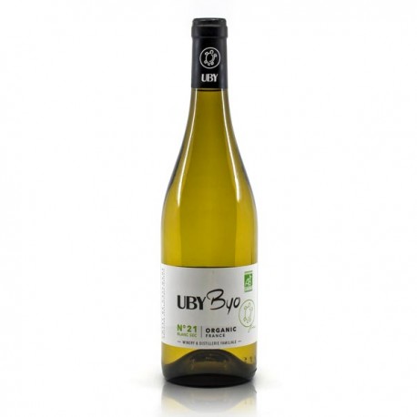 Domaine Uby Byo Colombard Ugni Sauvignon IGP Côtes de Gascogne Sec 2019 75cl