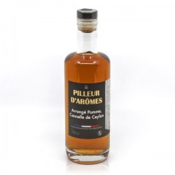 Rhum Arrangé Français Pomme et Cannelle de Ceylan 33.7% 50cl